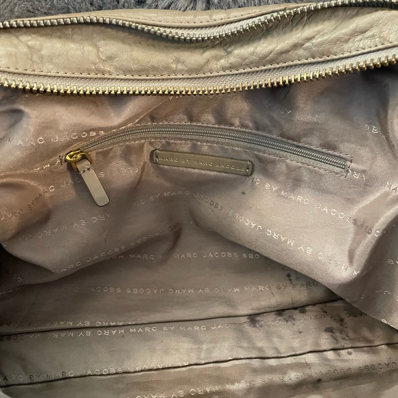 Authentic Marc by Marc Jacobs LARGE Leather Tote - Cream - Picture 7 of 8